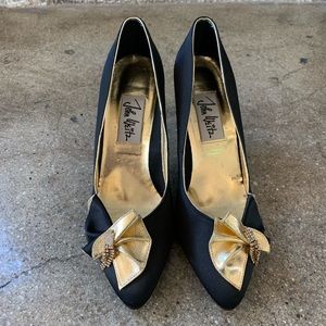 Vintage 80s 90s cocktail glam heels